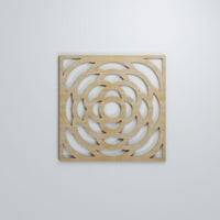 Ekena Millwork 3 8 W 3 8 H 3 8 t Srednji Edinburg Dekorativni fretwork Wood Zidne ploče, breza