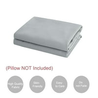 Jedinstvene ponude jastuka od čvrstih mikrovlakanaca, standardne, svijetlo sive