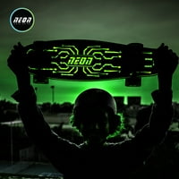 Neon Hype osvijetli skejtbord s LED palubom za djecu u dobi od 5 godina