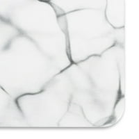 Umjetnički tepisi mramor bijeli kamen neklizajući tepih za kupaonicu