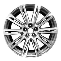 Obnovljeni OEM aluminijski legura kotača, polirani i ugljen, odgovara 2011- Audi A L