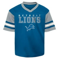 Detroit Lions Boys 4- SS Syn Top 9k1bxfgff XL14 16 16