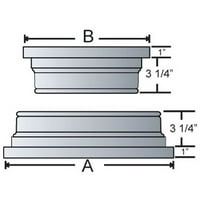 Stolarija 12 12 '08'; klasični kvadratni konusni stup s reljefnom pločom, kapitelom i bazom
