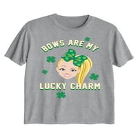 Nickelodeon Jojo Siwa Girls 4- Lucky Charm St. Patrick's Day Grafička majica