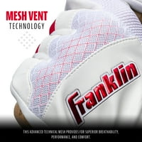 Franklin Sports MLB rukavice za bejzbol - Shok -Sorb rukavice za bejzbol + softball - Odrasli + mladi podstavljeni