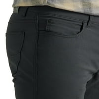 Muške hlače ravnog kroja od A-liste s elastičnim pojasom