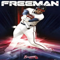 Atlanta Braves - plakat Freddie Freeman Wall, 14.725 22.375