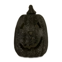 Halloween Crna svjetlucana pjena vodila je ukras Jack-O'-Lantern, 7 l 7 W 10,5 h