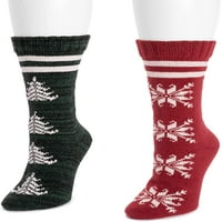 Luks ženski par Pointelle čarape za čizme