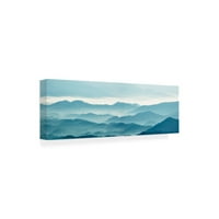 Zaštitni znak likovne umjetnosti Mist mountains of the mist, ulje na platnu Jamesa Mclaughlina
