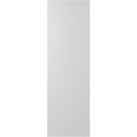 Ekena Millwork 18 W 79 H TRUE FIT PVC Horizontalni sloj uokviren modernim stilom Fiksni nosač, Moss Green