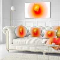 Dizajnirati crvena svjetlucava maglovita sfera - Sažetak jastuka za bacanje - 12x20