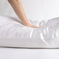 Jedinstveni prijedlozi satenske jastučnice za tijelo s patentnim zatvaračem bijele 20 972 kom
