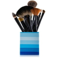 Kozmetika 2-in-voda otporna na četkicu za šminku s uklonjivim organizatorom kozmetike umetak- Grečki plava