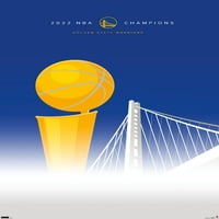 Golden State Warriors - S. Preston Champions Wall Poster, 14.725 22.375
