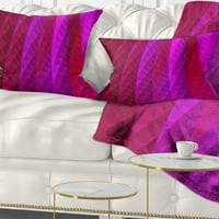 Dizajn slojeviti ružičasti psihodelični dizajn - Sažetak jastuka za bacanje - 12x20