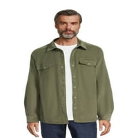 Muška jakna od baršunaste košulje u veličinama od 3 inča