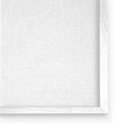 Stupell Industries Sažetak blokiran oblikovanje linije Moderni detalji Scribble Slikanje bijele uokvirene umjetničke