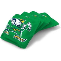 Wild Sports Collegiate Notre Dame Fighting Irish XL Bean Bag 4PK