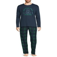Aeropostale muški bokserski poklon pidžama set za spavanje, 3 komada, veličina S-XL