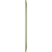 Ekena Millwork 12 W 26 H TRUE FIT PVC Horizontalni sloj Moderni stil Fiksni nosač, Moss Green
