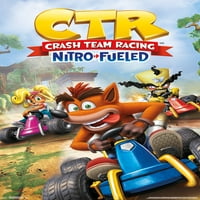 Crash Team Racing - ključni umjetnički plakat