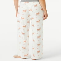 JOYSPUN ženske hACCI Pletene pidžame hlače, veličine S do 3x