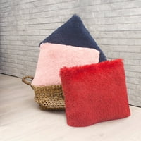 2-dijelni set jastuka za bacanje, blijedo ružičasta