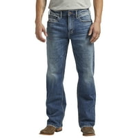 Silver Jeans Co. Muški Zac opušteno traperice s ravnim nogama, veličine struka 30-42