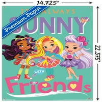 Nickelodeon Sunny Day - Prijatelji Zidni plakat s push igle, 14.725 22.375
