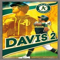 Oakland Athletics - Zidni plakat Khris Davis, 14.725 22.375