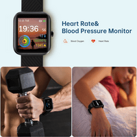 Virmee VT Smart Watch, fitness tracker za Android & iOS telefone, monitor otkucaja srca, mjerač kisika u krvi, praćenje