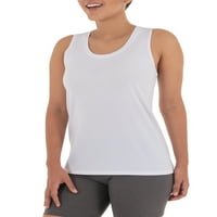 Athletic Works Women Core Active Racerback Tank Top, 3-Pack