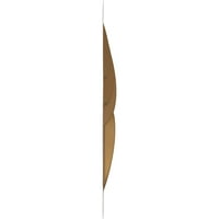 Ekena Millwork 5 8 W 5 8 h Artisan Endurawall Dekorativna 3D zidna ploča, svijetlo zlato