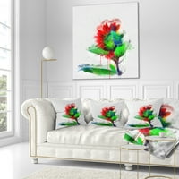 Dizajnerska šarena cvjetna stabljika-Cvjetni jastuk-16.16