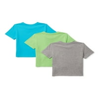 Grafička majica s kratkim rukavima od sedam hrastova dječaka, 3-pak, veličine 4-7