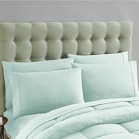 Luksuzni krevet od 5 komada u alternativnom kompletu prekrivača od širokog Puha, dva odvojena kreveta