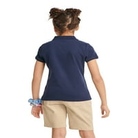 Justice Girls Uniform Polo majica s kratkim rukavima, veličine XS-XLP