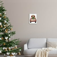 & Božićni darovi grafika u sivom okviru zidni tisak, dizajn s natpisima i oblogom