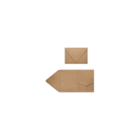 Luksuz Pocket Pozivnice, 7, 18pt, torba s namirnicama smeđa, pakiranje