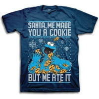 Djed Mraz, napravio sam ti kolačiće muška majica s grafičkim tiskom
