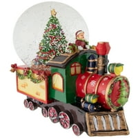 8 Djeca božićni vlak Musical Snow Globus