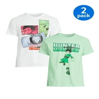 Hunter Hunter Muška grafička majica s kratkim rukavima, pakiranje, veličine S-3x