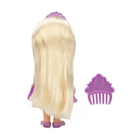 Minijaturna modna lutka Rapunzel Disnei princeza s prekrasnom odjećom i češljem za dob od 3 godine