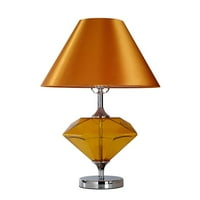 Elegantni dizajn staklene stolne svjetiljke u obliku staklene boje Gemma