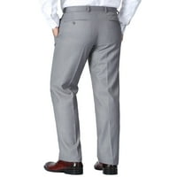 Muško odijelo klasičnog kroja, podijeljene hlače, hlače s ravnim prednjim dijelom