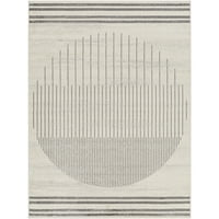 Umjetnički tkalci floransa geometrijska prostirka, svijetlo siva bijela boje, 2 '3'