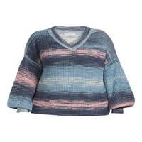 Napravljeno od ljubavne žene plus svemirske boje predimenzioniran džemper