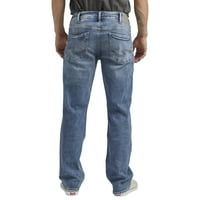Silver Jeans Co. Muški Gordie opušteno traperice s ravnim nogama, veličine struka 30-42