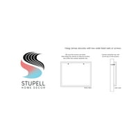 Stupell Industries So Rela se odmotava u cvjetnoj tipografiji koju je dizajnirala Tara Moss